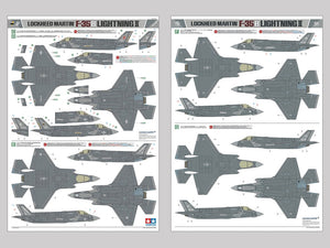 Tamiya 61125 Lockheed Martin F-35B Lightning II 1/48 – Bild 24