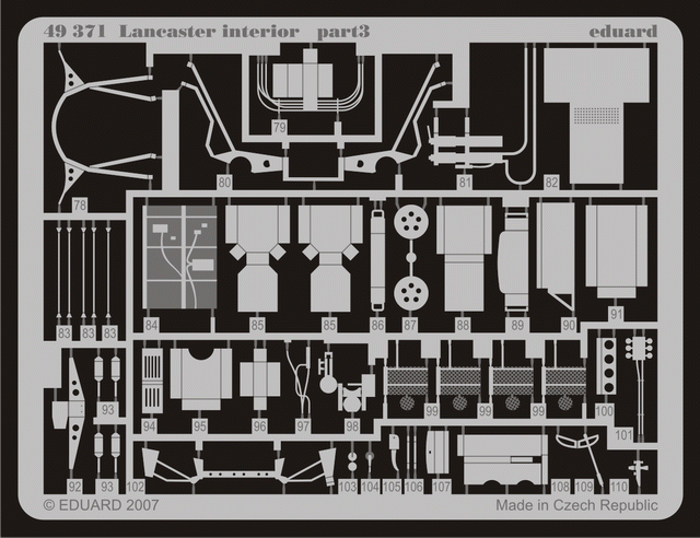 Eduard BIG4882 LANCASTER 1/48 TAMIYA – image 19
