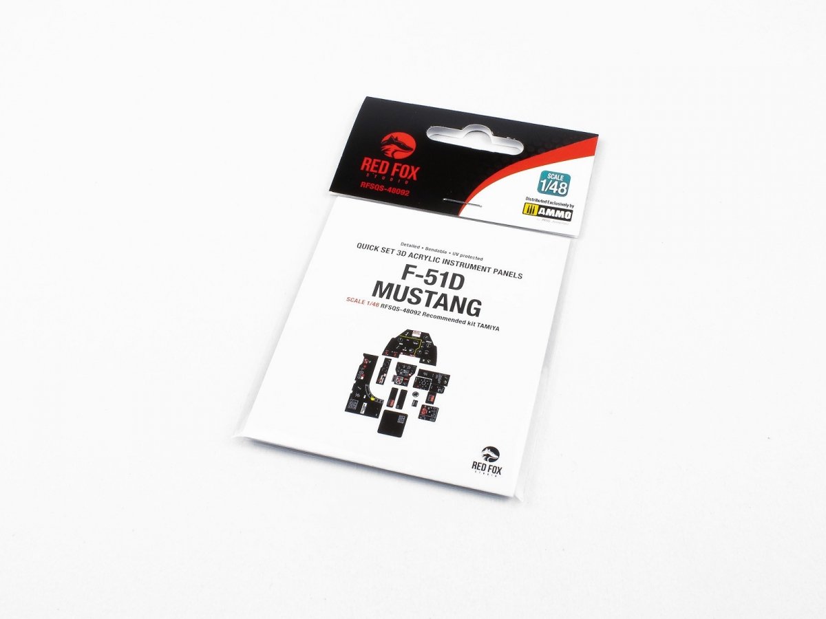 Red Fox Studio QS-48092 F-51D MUSTANG 1/48 – immagine 2