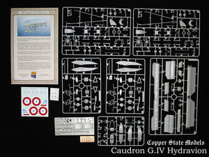Copper State Models K1028 Caudron G.IV Hydravion 1/48