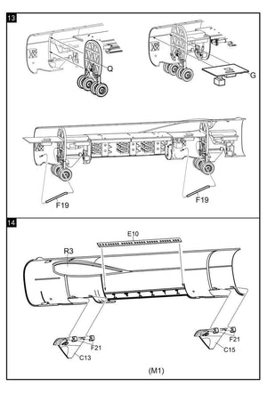 Modelcollect UA72210 B-52G Early Type 1967-1972 in Linebacker II Vietnam war 1/72 – zdjęcie 3