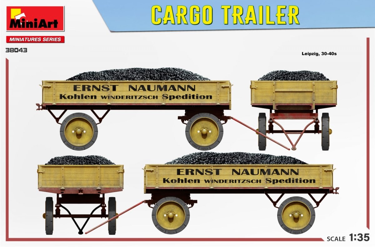 MiniArt 38043 GERMAN CARGO TRAILER 1/35 – Bild 8