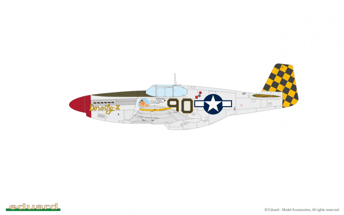 Eduard 82107 P-51B Mustang Birdcage canopy 1/48 – Bild 6