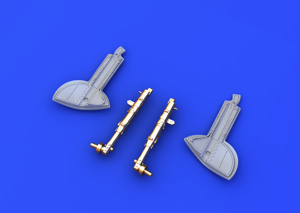 Eduard 648124 Spitfire undercarriage legs BRONZE 1/48 (Eduard)