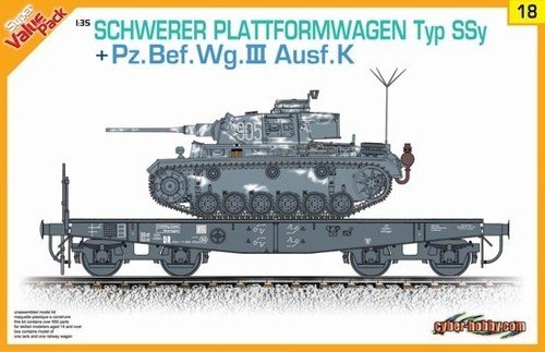 Cyber Hobby 9118 Schwerer Plattformwagen Typ SSy 1/35
