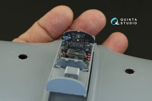 Quinta Studio QD32007 Yak-3 3D-Printed &amp;amp; coloured Interior on decal paper (for Special Hobby kit) 1/32 – immagine 7