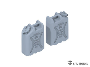 E.T. Model P35-241 US ARMY 20L WATER CANS SET(3D Printed) 1/35 – immagine 2
