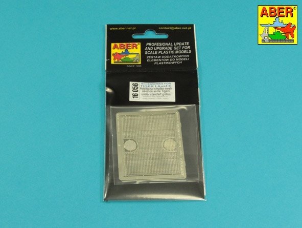 Aber 16056 Dodatkowe drobnooczkowe siatki do Tiger I 1/16 – immagine 4