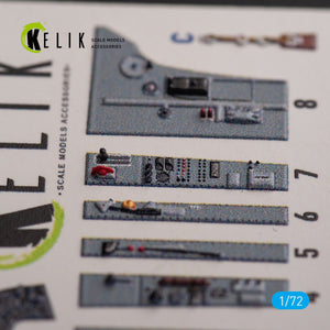 KELIK K72153 Hawker Sea Fury FB.11 - interior 3D decals for Trumpeter kit 1/72 – image 4