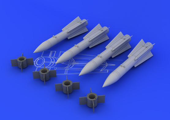 Eduard 648107 AIM-54C Phoenix 1/48 – imagen 3