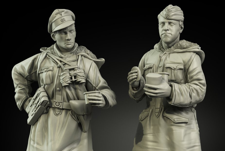 Panzer Art FI35-068 Waffen-SS Anorakanzug at rest set 1/35 – imagen 2