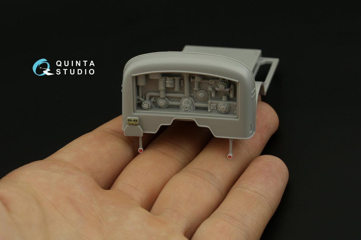 Quinta Studio QD48294 Opel Blitz family 3D-Printed &amp;amp; coloured Interior on decal paper (Tamiya/Italeri) 1/48 – imagen 9
