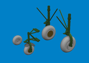 Eduard 6481113 B-24D wheels HOBBY BOSS 1/48 – imagen 2