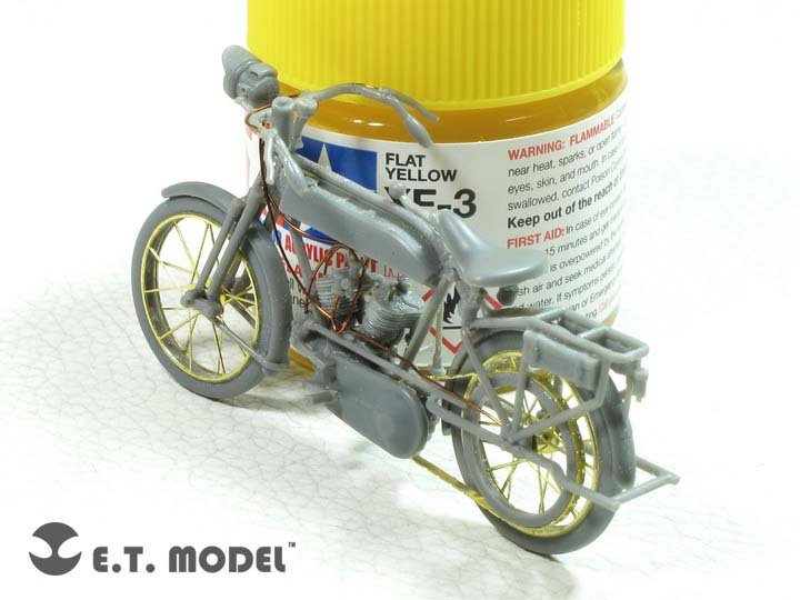E.T. Model E35-255 WWI Peugeot 1917 750 cc 2 cyl Motorcyle (For MENG HS-005) 1/35 – Bild 3