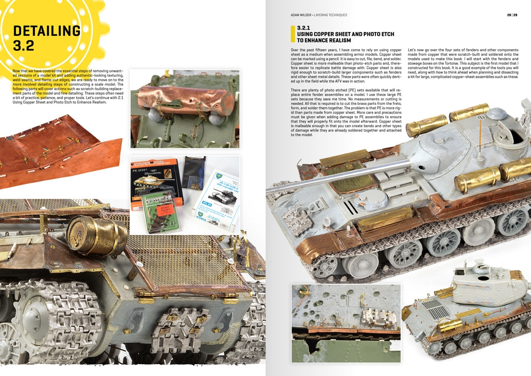 AK Interactive AK130009 ADAM WILDER – MODELING THEORETICAL SOVIET SUBJECTS OF THE GREAT PATRIOTIC WAR – LAYERING TECHNIQUES ( English ) – immagine 3