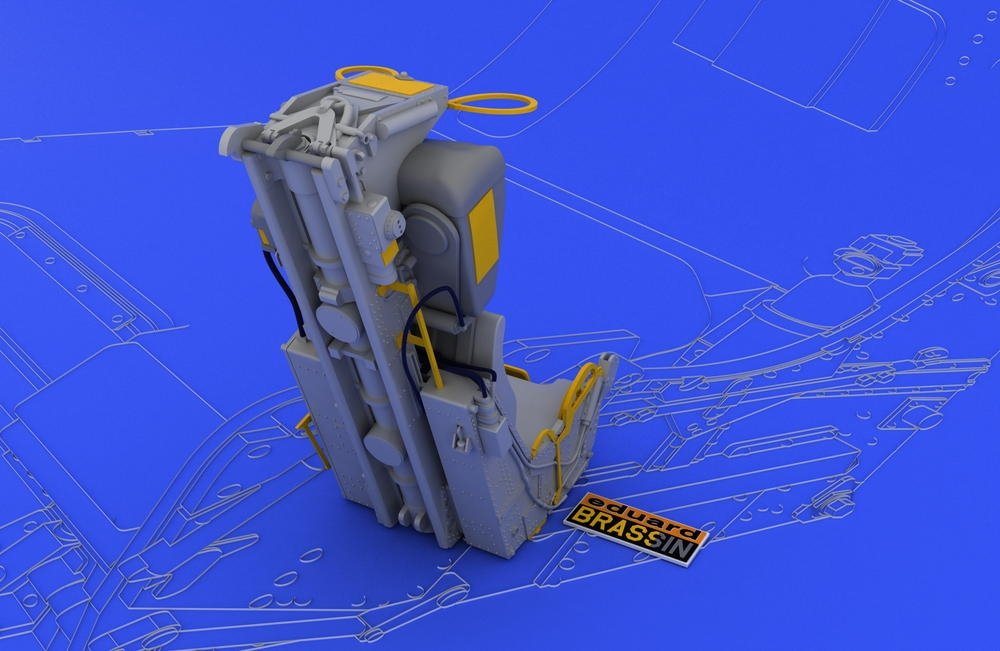 Eduard 632001 F-4C/ D/E/ F/G seat 1/32 (Tamiya) – imagen 3