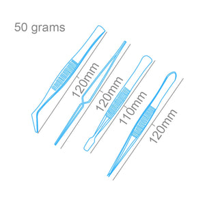Modelcraft PTW5000 4 Pce Stainless Steel Tweezers Set – imagen 2