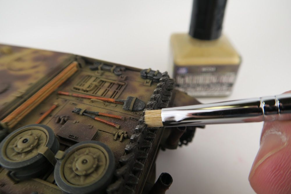Gunze Sangyo MB-31 Mr. Weathering Brush Set Soft