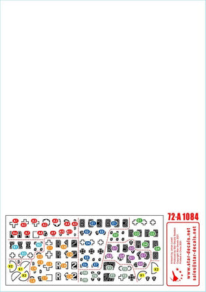 Star Decals 72-A1084 Panzer dans le désert n° 1. PzKpfw I Ausf A en Afrique du Nord 1/72  – image 3