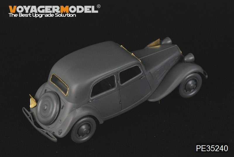 Voiture d&amp;#39;état-major Citroën Traction 11CV de la Seconde Guerre mondiale, modèle Voyager PE35240, pour Tamiya 35301, échelle 1/35 – image 3
