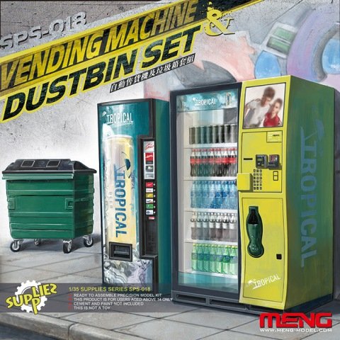 Ensemble de poubelle pour distributeur automatique Meng SPS-018 (1/35)