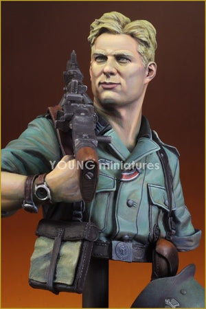 Young Miniatures YM1829 GERMANMG34 GUNNER 1941 1/10 – image 10