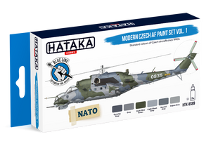 Hataka Hobby HTK-BS89 Modern Czech AF paint set vol. 1 (6x17ml) – imagen 2
