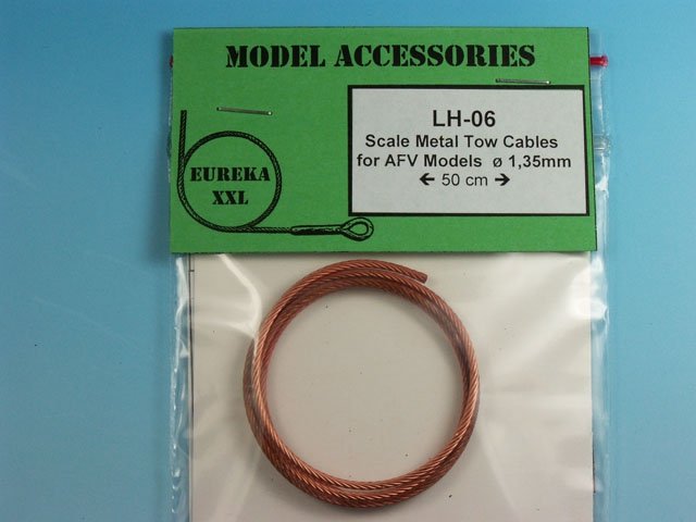 Eureka XXL LH-06 1.35mm x 50cm Metal wire rope, tow rope