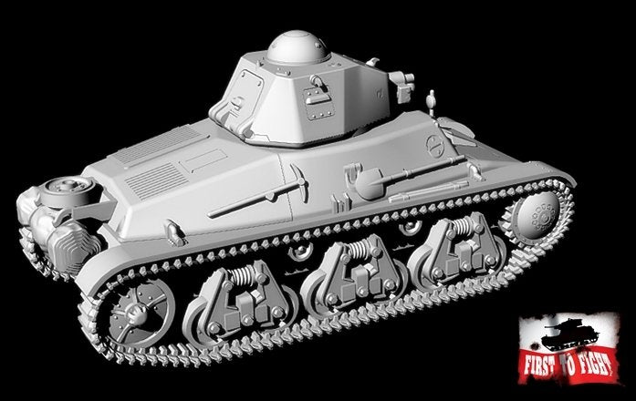 First To Fight PL086 - Pz.38(t) Ausf.B 1/72 – imagen 2