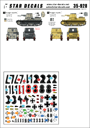 Star Decals 35-928 German Afrika Mix 4 1/35 – zdjęcie 2