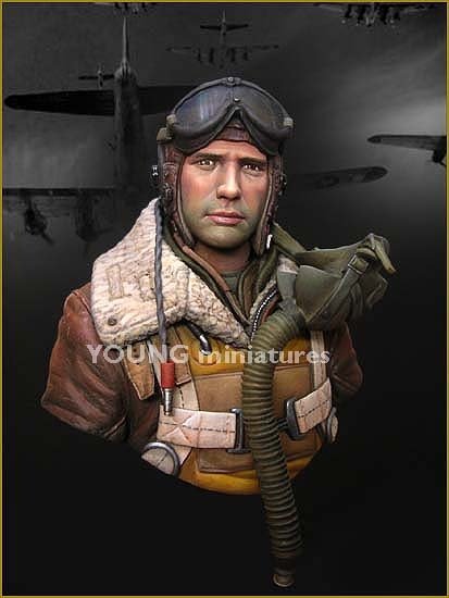 Young Miniatures YM1815 Mitrailleur de flanc B-17 ETO, 1944 1/10 