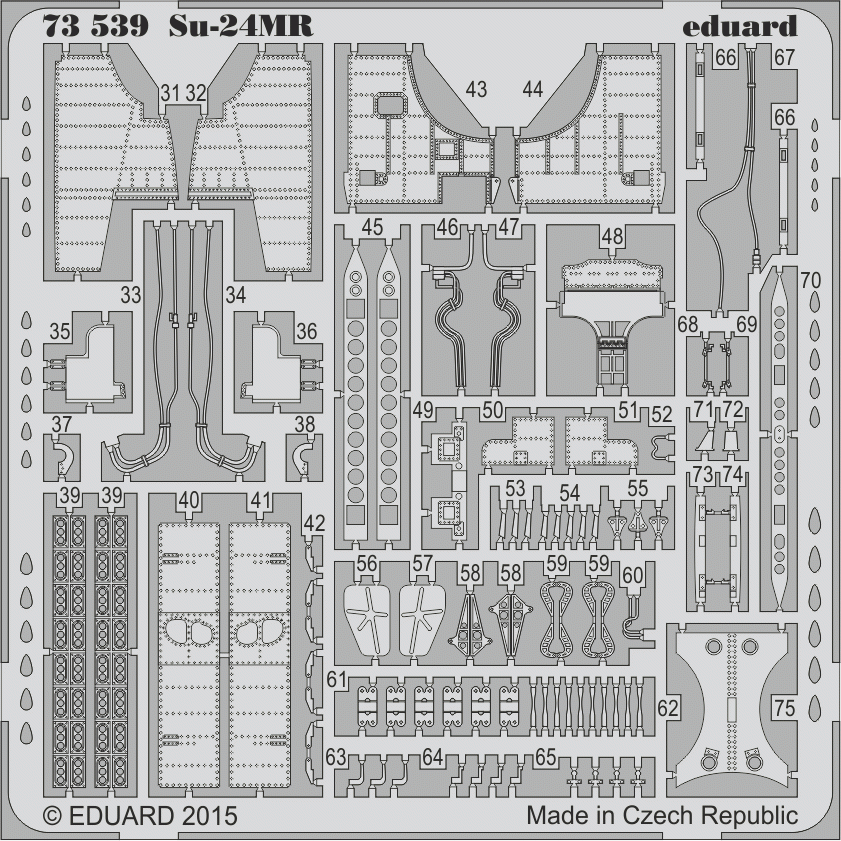 Eduard 73539 Su-24MR 1/72 TRUMPETER – immagine 2
