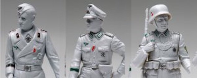Tamiya 12625 1/16 1/35 WWII German Insignia arkusz naklejek Tamiya (1/16 1/35) – immagine 2