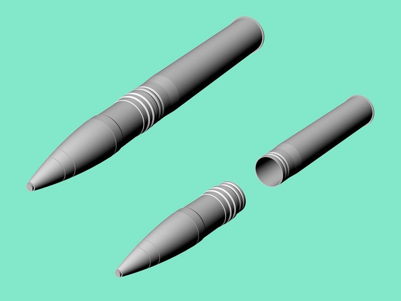 Eureka XXL AB-356 8.8 cm Ammo for Kw.K.36 (1/35) – image 3