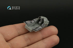 Intérieur imprimé en 3D et coloré sur papier décalcomanie Quinta Studio QDS-48388 F-16A MLU (Kinetic) (Petite version) 1/48 – image 9
