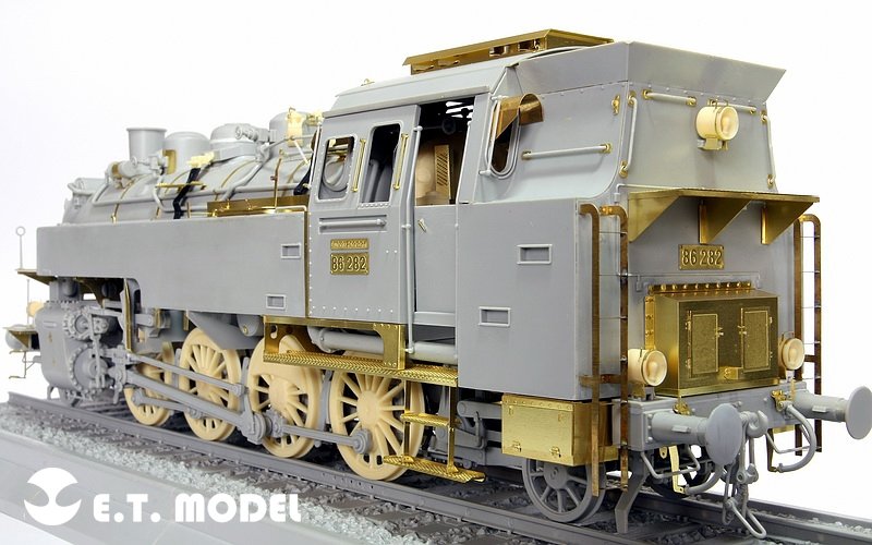 E.T. Model A35-001 Steam Locomotive BR86 DRG For TRUMPETER 00217 1/35 – Bild 2