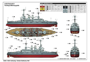 Trumpeter 05354 Schleswig Holstein Battleship 1935 1/350 – image 2