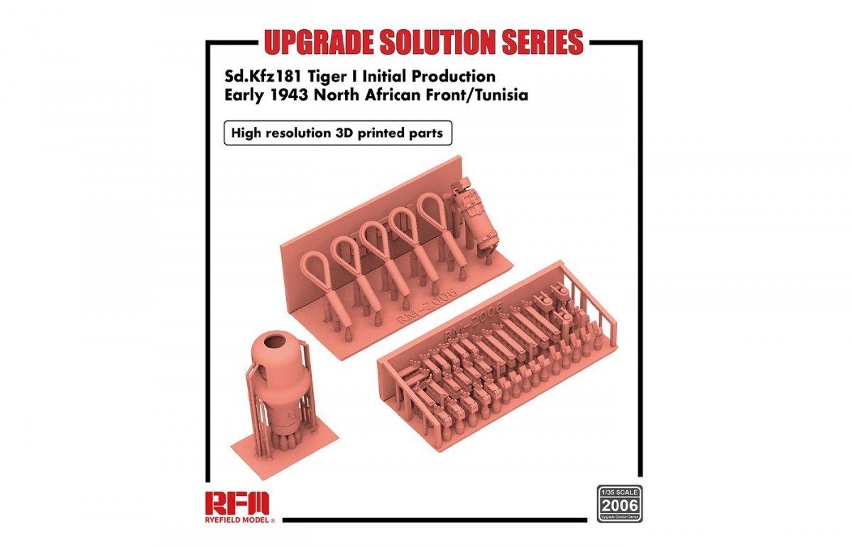 Rye Field Model 2006 TIGER I UPGRADE SOLUTION 1/35 – immagine 3