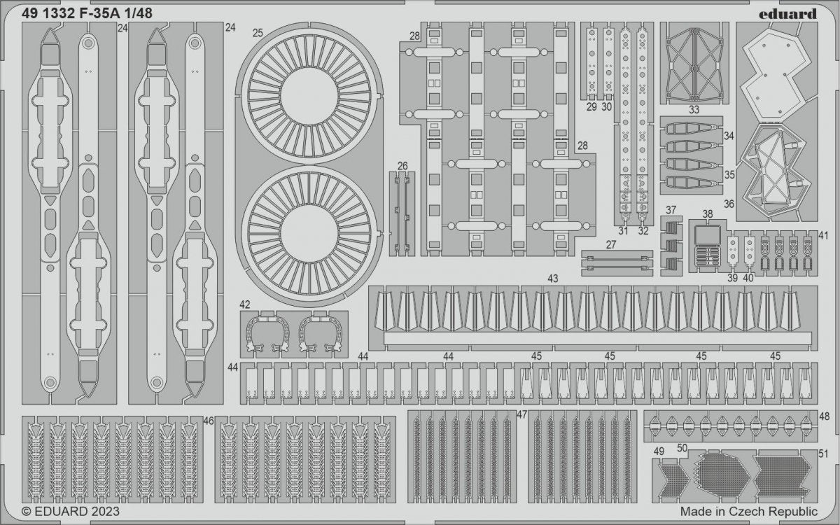 Eduard BIG49369 F-35A TAMIYA 1/48 – Bild 4