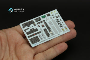 Quinta Studio QD32078 OV-10A (USN version) 3D-Printed &amp;amp; coloured Interior on decal paper (KittyHawk) 1/32 – zdjęcie 3