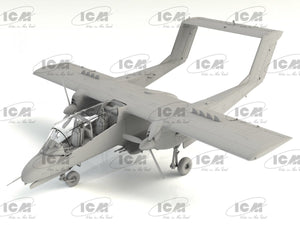 ICM DS4803 Vietnam USAF Airfield (OV-10A + O-2 + 5 figures) 1/48 – immagine 2