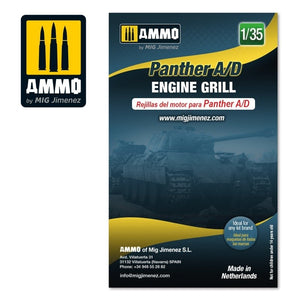Ammo of Mig 8089 Panther A/D engine grilles 1/35 – Bild 2