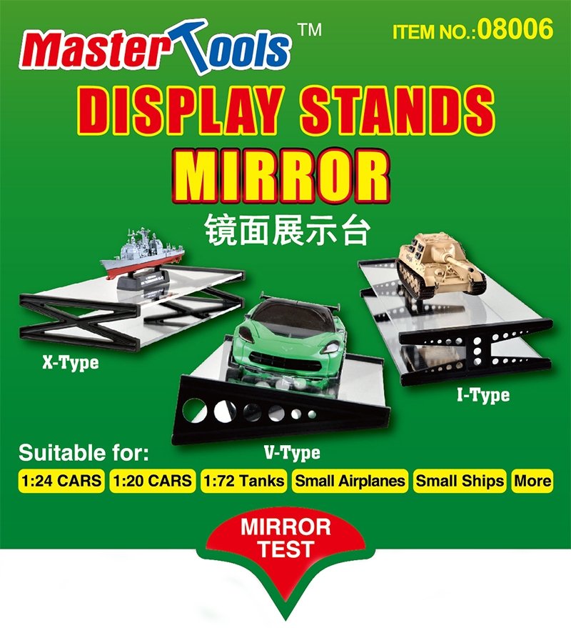 Trumpeter 08006 Display Stands Mirror (215x99mm) – image 3