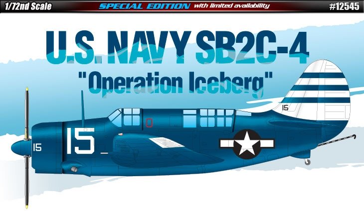 Académie 12545 US Navy SB2C-4 Opération Iceberg (1/72)