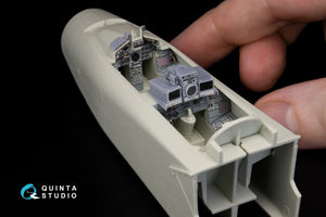 Quinta Studio QDS+48054 Tornado IDS German 3D-Printed &amp;amp; coloured Interior on decal paper (Revell) (small version) (with 3D-printed resin parts) 1/48 – immagine 15