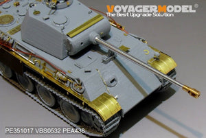 Voyager Model PE351017 WWII German Panther G Early ver.Basic upgrade set (For TAKOM 2119/2134) 1/35 – Bild 13