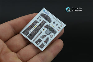 Quinta Studio QDS-32246 F-104A 3D-Printed &amp;amp; colored Interior on decal paper (Italeri) (Small version) 1/32 – image 6