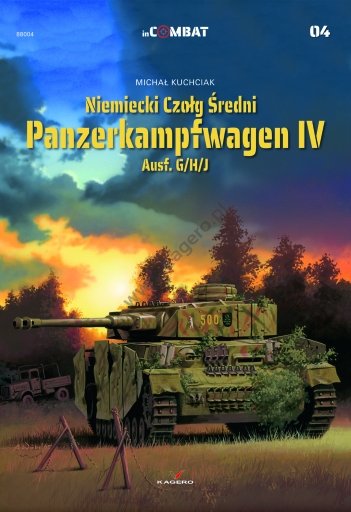 Kagero 8805 Char moyen allemand Panzerkampfwagen IV Ausf. G/H/J PL