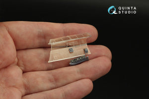 Quinta Studio QD48311 Bf 110C/D 3D-Printed &amp;amp; coloured Interior on decal paper (Eduard) 1/48 – imagen 10
