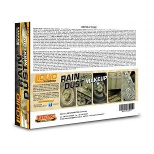 Lifecolor LP03 Liquid pigments Set Rain and dust 6x22ml